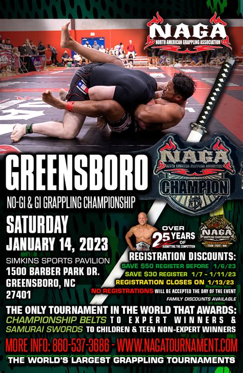 North American Grappling Association .